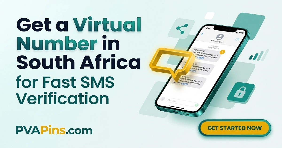 South Africa Virtual Number for Business OTP & Signup